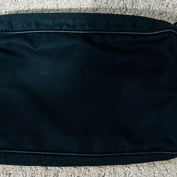 Prada Nylon Triangle Logo Plate Cross Body Waist Bag - Picture 3 of 15